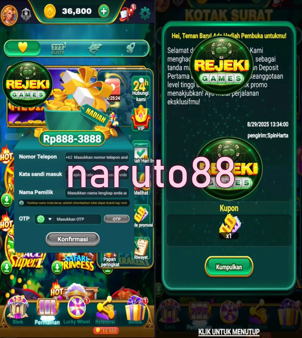 naruto88 Tangkapan Layar Resmi APK